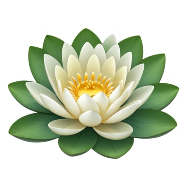 water lilly sticker