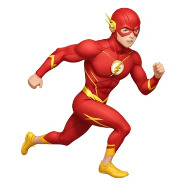  Superhero The flash sticker