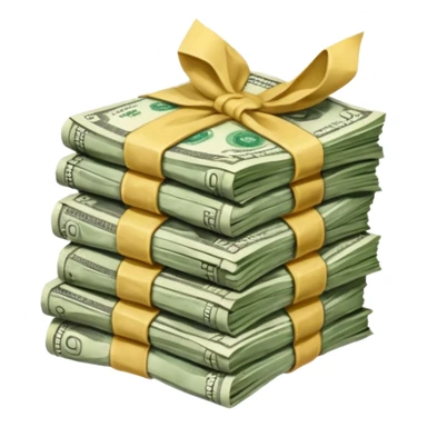 Money consumption sticker