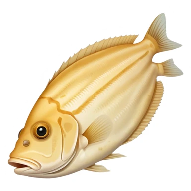 Lemon sole fish sticker