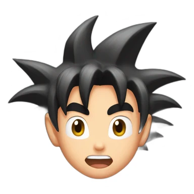 Goku emoji sticker