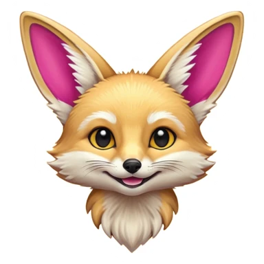 Fennec émojis  a inséré en clavierclavier sticker