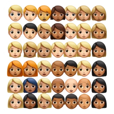 emoji con expreciones de anime sticker