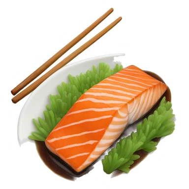 Teriyaki salmon sticker