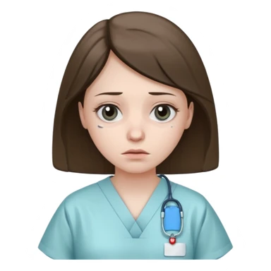 woman patient  sticker