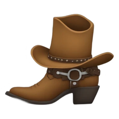 Botas cowboy sticker