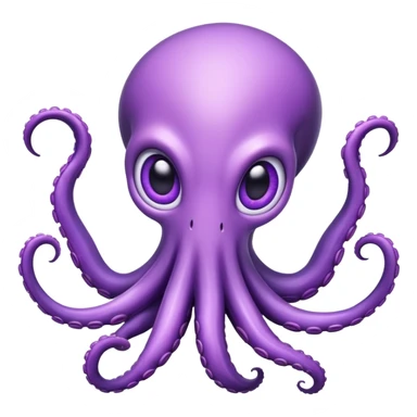purple alien tentacles humanoid  sticker