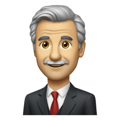 klaus Johannis presiden of romania sticker