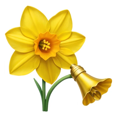 Daffodil sticker