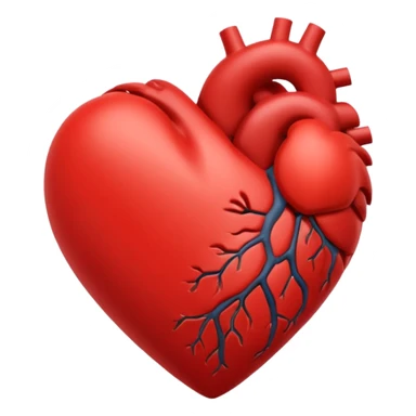 A heart that expresses a deep love for someone sticker