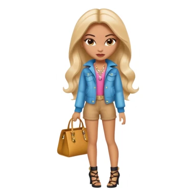 stylish bratz dollz sticker