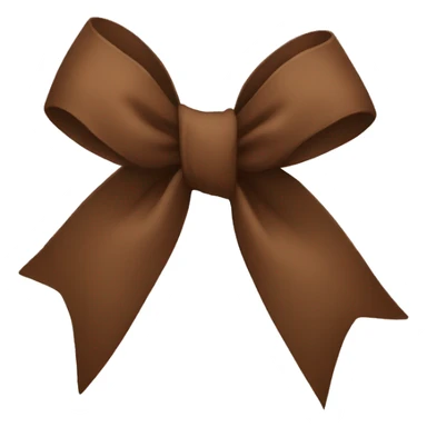 Brown bows sticker