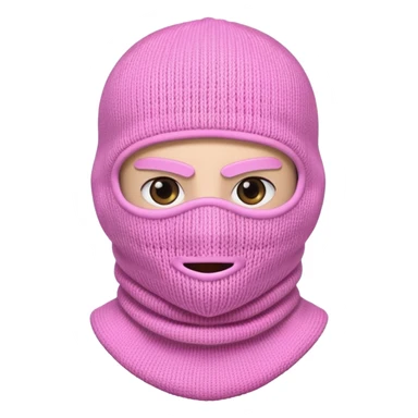 Ice-Pink Balaclava sticker