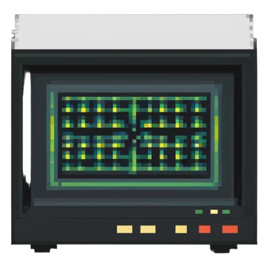 Microwave waveguide with electromagnetic field patterns sticker