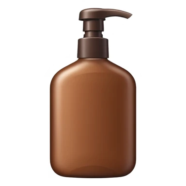 bink and brown shampoo bottle sticker