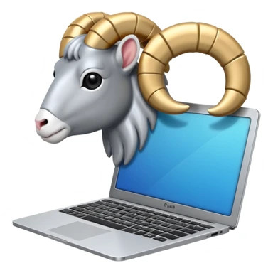 3D Hovered RAM for Laptop sticker