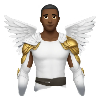 Shoulder/ arm tatoo of archangel on the arm  sticker