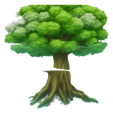 Tree in the ocean  sticker