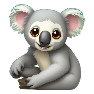 Koala Sloth sticker