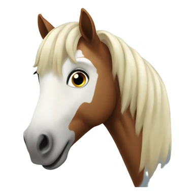 amazed horse sticker