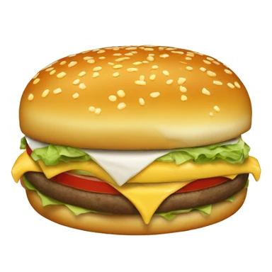 hamburguesa de queso sticker