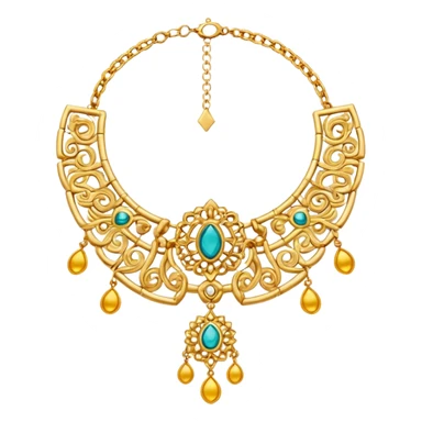 Immunity necklace sticker