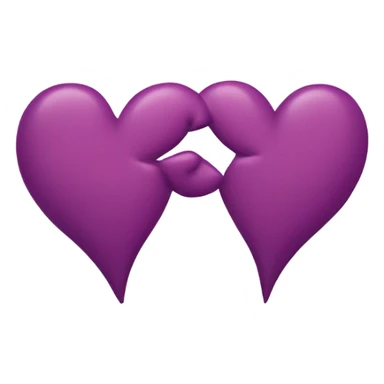 Heart kiss sticker