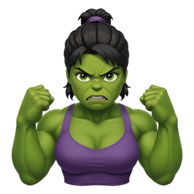 female hulk for marvel movies sticker