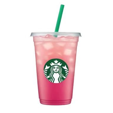 Starbucks pink lemonade  sticker
