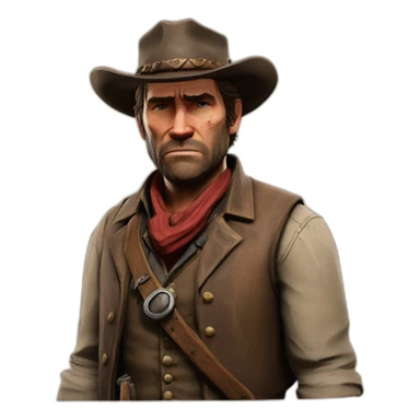 Arthur morgan red dead redemption 2 sticker