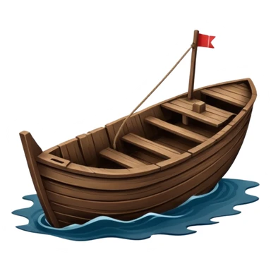 sinking boat sticker