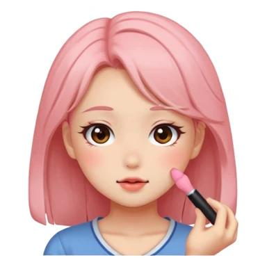 Anime Embarrassed cheek blush blush  sticker