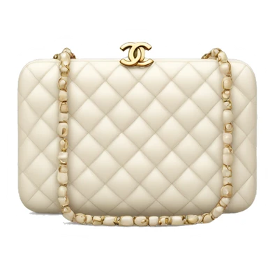 Ivory Chanel clutch sticker