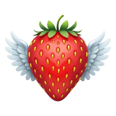 🍓🪽 sticker