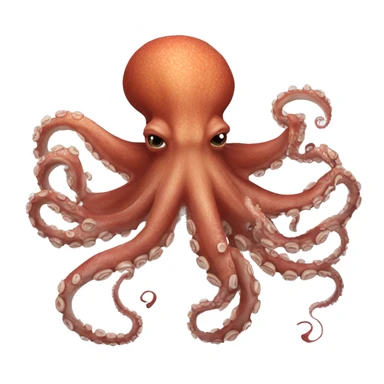 Octopus playing cards sticker