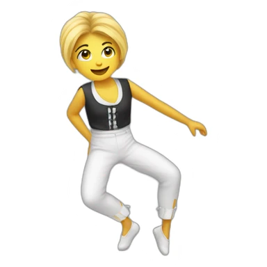 Floss dance sticker