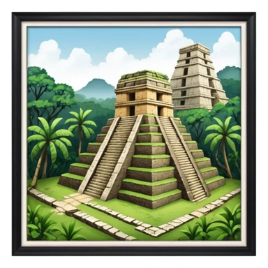 Ruinas de palenque sticker