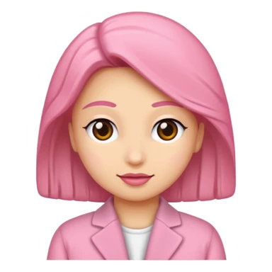 🥳🎀 pembe bir tokasını takan bey kızın elinde bir hediye var sticker