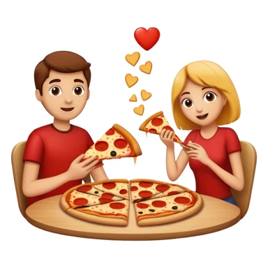 Pizza Date  sticker