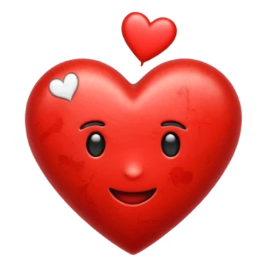 Emoji con el corazón flechado sticker