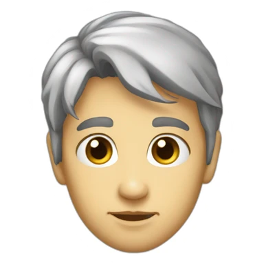 Tete decoupée sticker