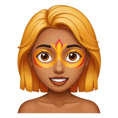 The Passionate Creator as a vibrant character sticker