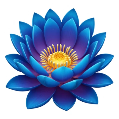 Blue lotus  sticker