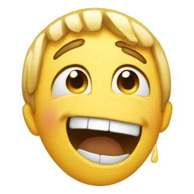 emoji laughing while crying sticker