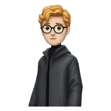 Harry potter wearing balenciaga sticker