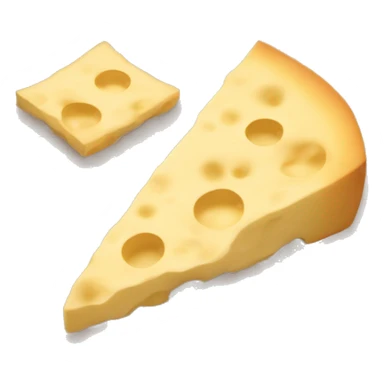 Queso con letras qdl sticker