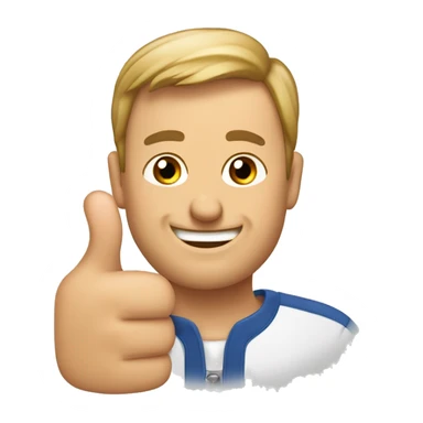 mariusz pudzianoski thumb up sticker