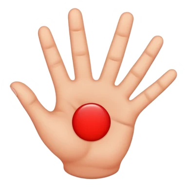 Create a emoji saying no  sticker