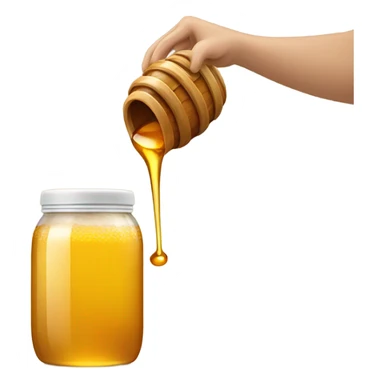 Puling honey sticker