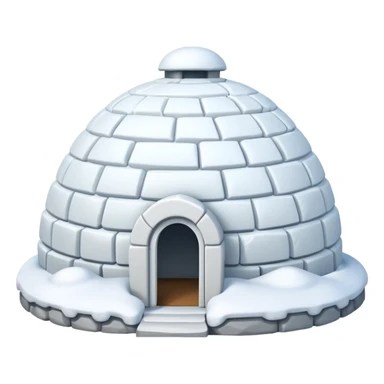 Igloo emoji sticker